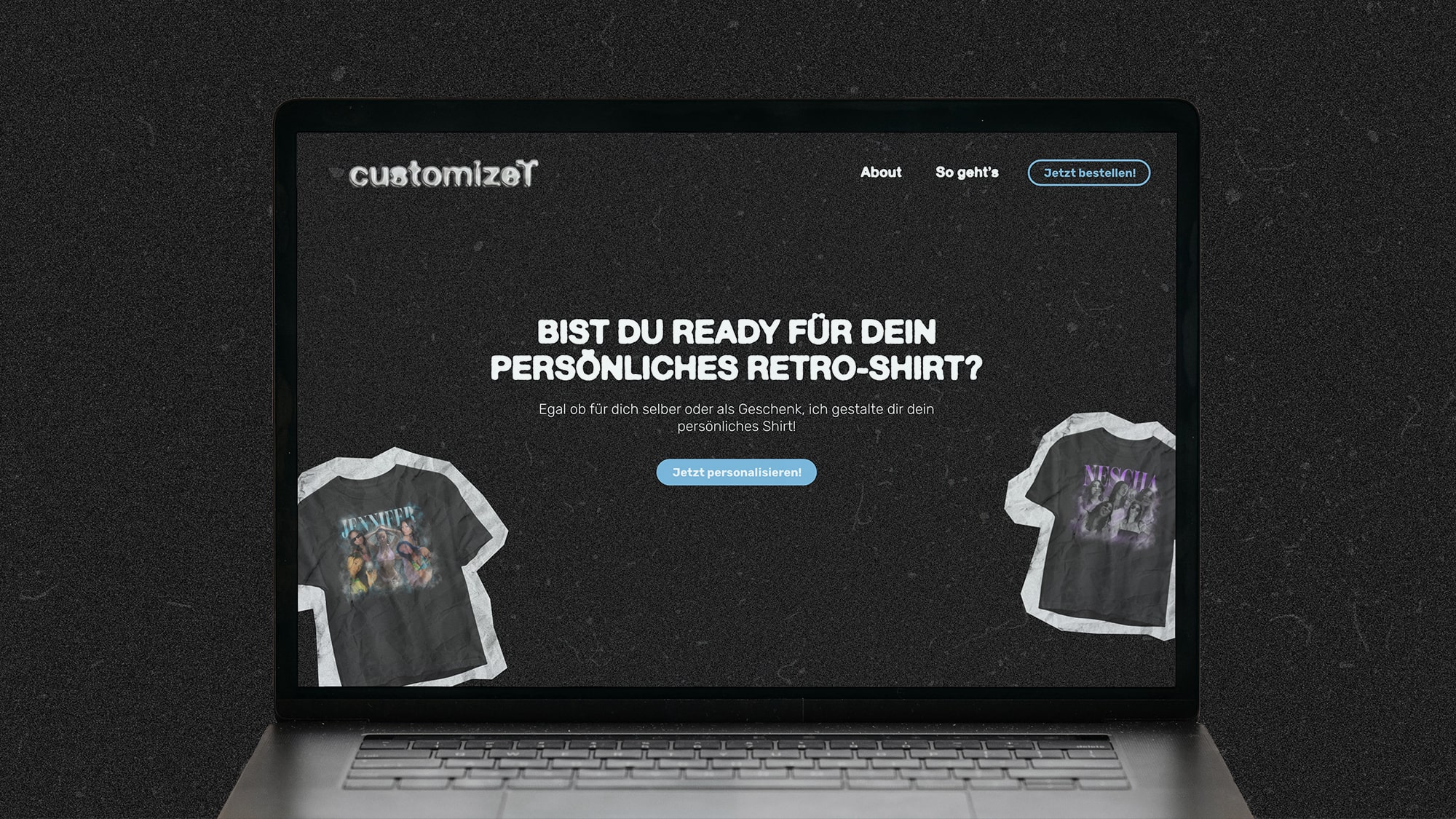 Customizet – Produktansicht
